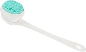 1 Set Rechargeable Electric Body Brush with Long Handle for Effortless Back Scrubbing Includes Multiple Brush Heads for Deep Cleansing and