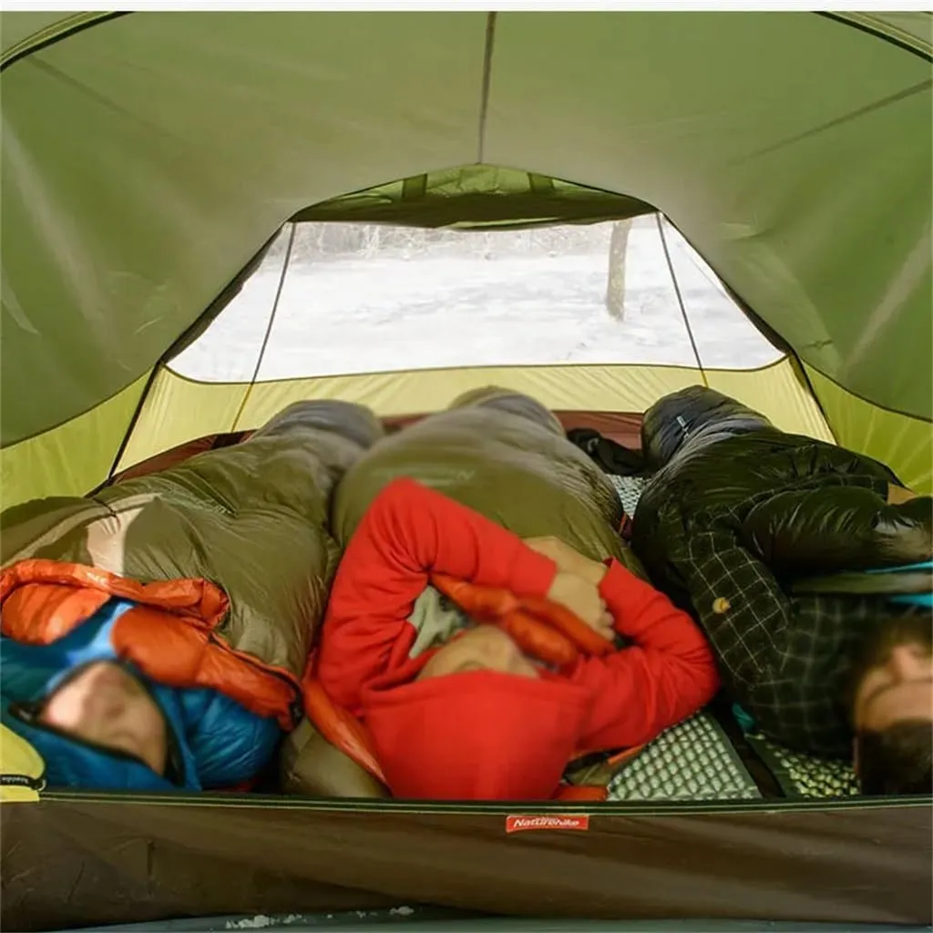2 3 4 Person Hiking Tent Four Seasons Tent Ultralight Family Travel Tent 20D Waterproof Camping Tent