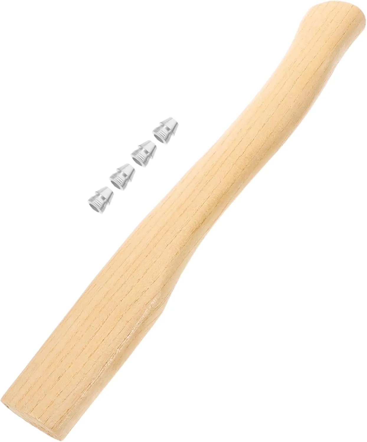 2 Sets Ax Wooden Handle Axe Wooden Handle Anti-Slip Handle for Axe Fitting for Axe Wood Handle Hatchet Handle Replacement Wooden Axe Handle Axe Replace Handle Axe Accessory