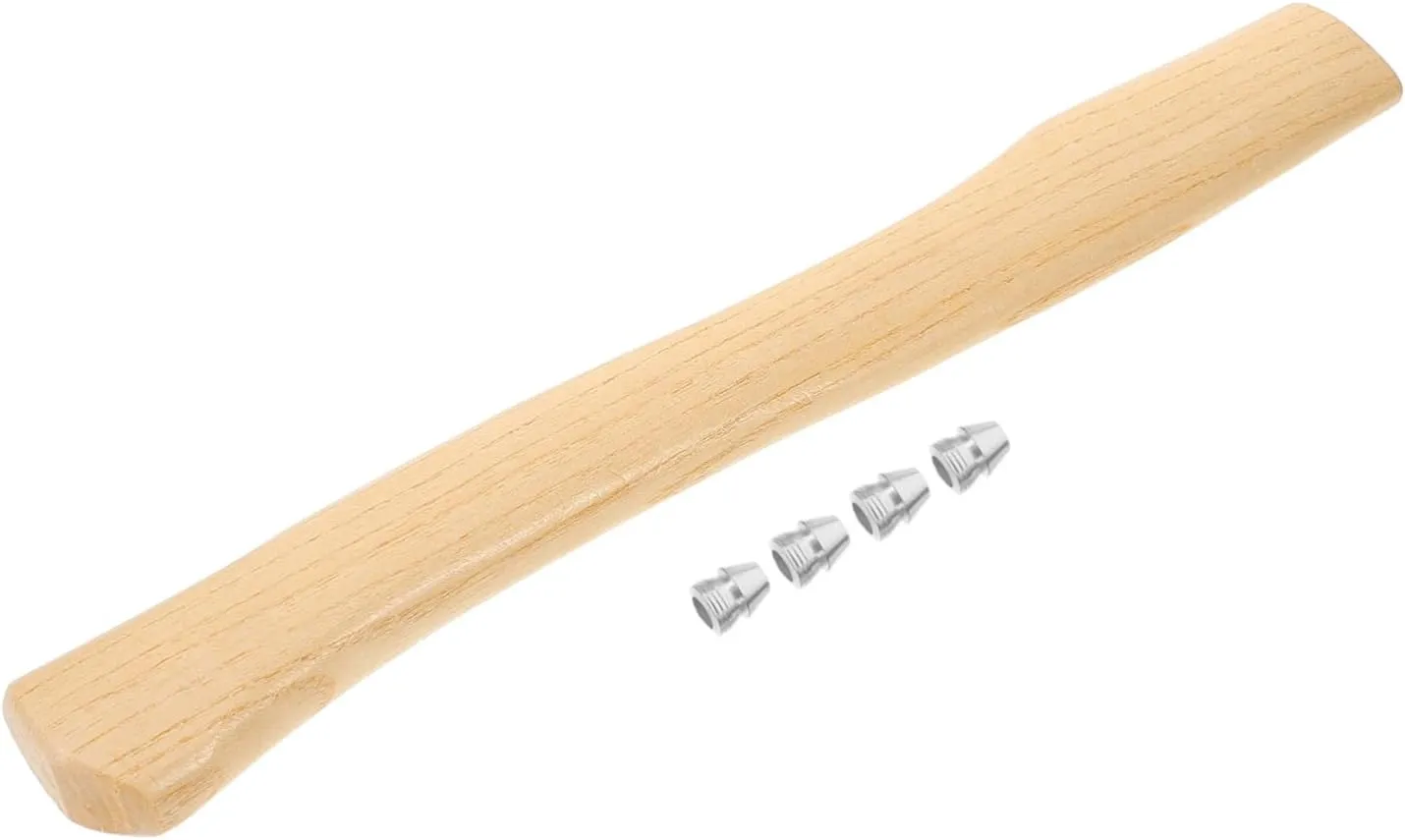 2 Sets Ax Wooden Handle Axe Wooden Handle Anti-Slip Handle for Axe Fitting for Axe Wood Handle Hatchet Handle Replacement Wooden Axe Handle Axe Replace Handle Axe Accessory