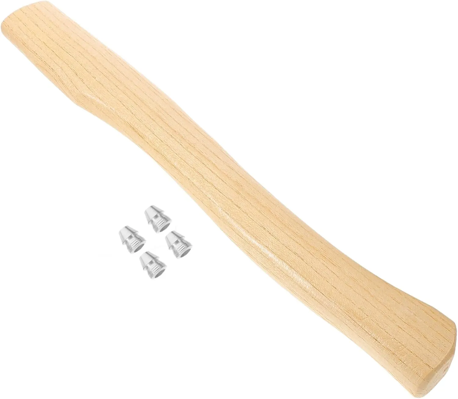 2 Sets Ax Wooden Handle Axe Wooden Handle Anti-Slip Handle for Axe Fitting for Axe Wood Handle Hatchet Handle Replacement Wooden Axe Handle Axe Replace Handle Axe Accessory