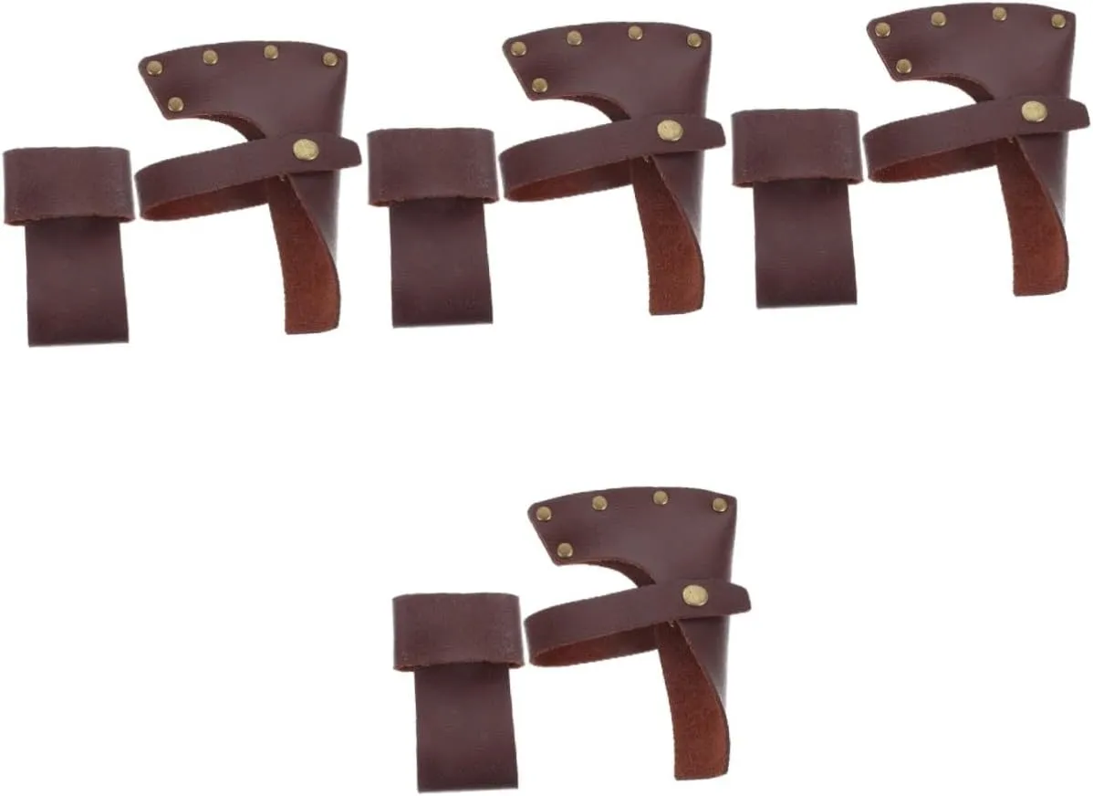 2pcs Ax Storage Cover Tools Shield Hatchet Cover Protector Protective Cover Outdoor Imitation