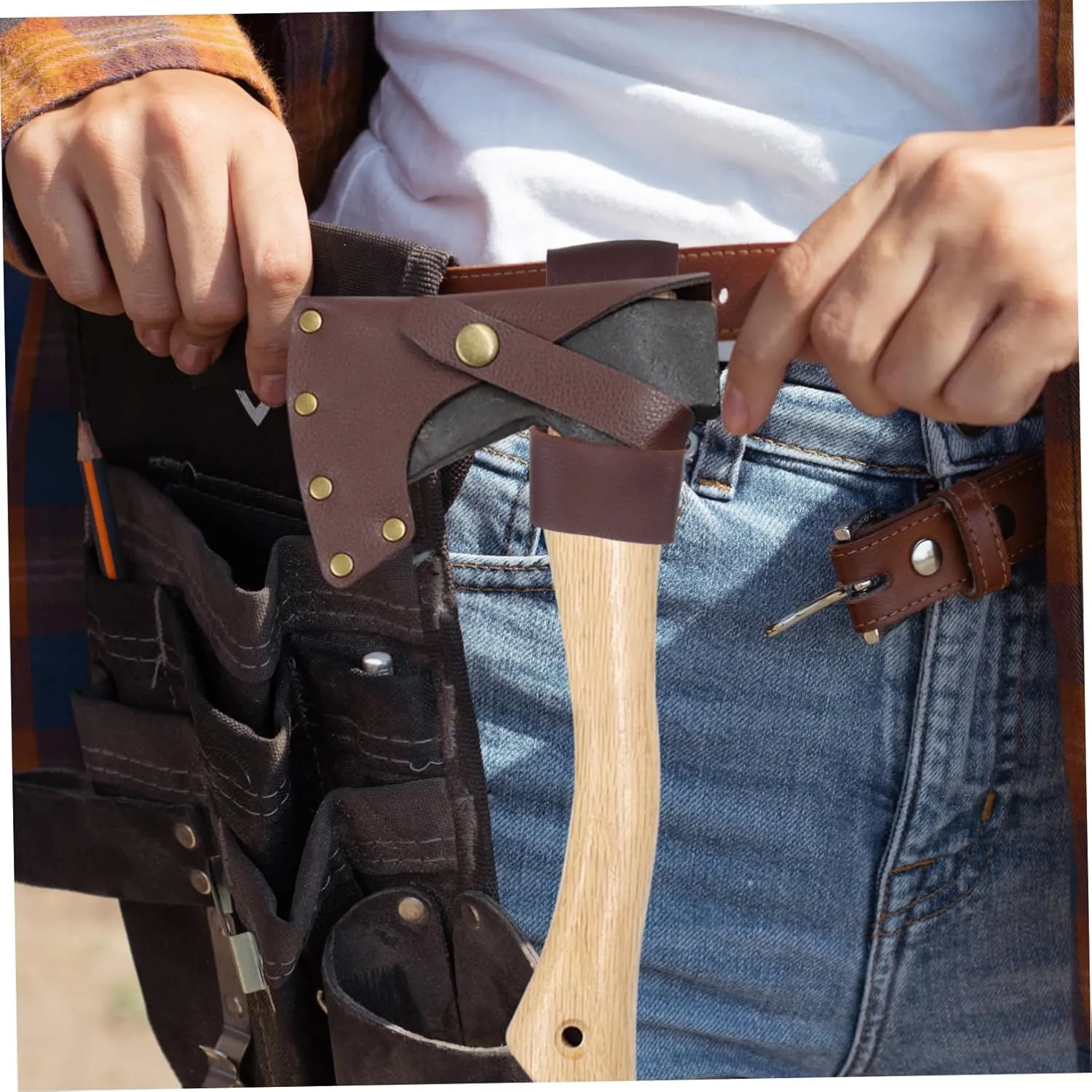 2pcs Ax Storage Cover Tools Shield Hatchet Protector Covers Protective Cover Covers Work Outdoor