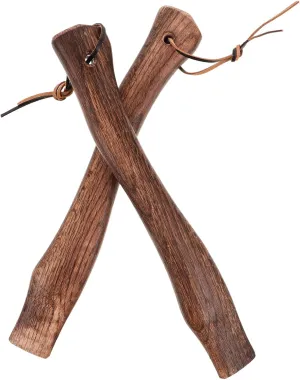 2pcs Wooden Hatchet Replacement Handles Durable Slip Grip for Axe Easy Installation Effortless Replacement for Camp Outdoor Use