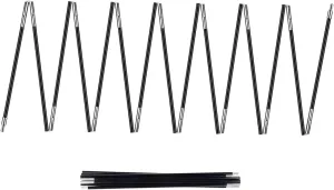 2PCSX13.1Feet Length，Tent Pole,Kids Tent Replacement Poles for Kids Tent ， 8mm ，Hiking and Camping Tarp，Suitable for All Kinds of Outdoor Camping Tent；10 Poles Included； (2PCSX13.1Feet Length)