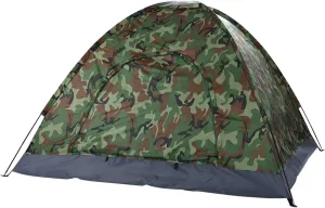 3-4 Person Camping Dome Tent Camouflage, Waterproof Instant Camping Tent withCarry Bag for Hiking Travel Picnic Beach Outdoor, Self-Driving Tour, Camouflage Tents for Camping