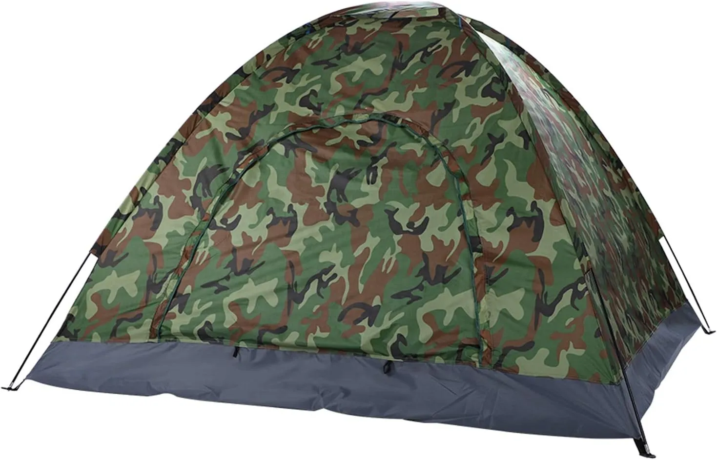 3-4 Person Camping Dome Tent Camouflage, Waterproof Instant Camping Tent withCarry Bag for Hiking Travel Picnic Beach Outdoor, Self-Driving Tour, Camouflage Tents for Camping