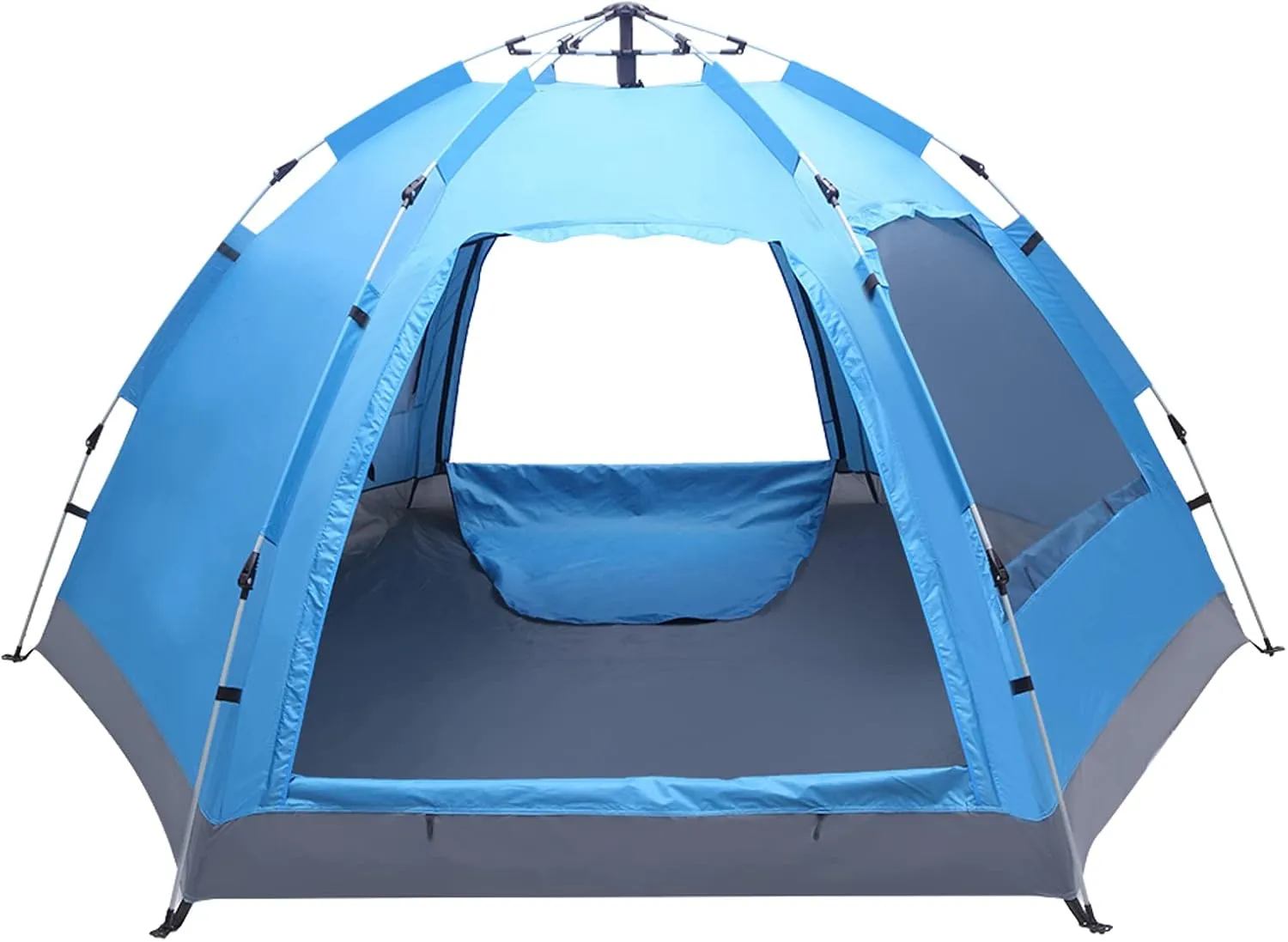 3-4 Person Camping Tent,Instant Easy Pop Up Dome Tent,Automatic Waterproof Family Camping Tent,Lightweight Portable Backpacking Tent for Outdoor Camping/Hiking