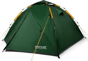 3 Person Instant Tent (One Size) (Green Pastures)