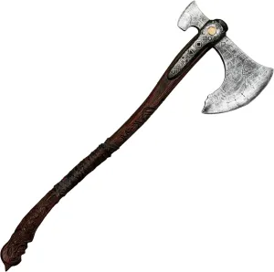 36” War Viking Axe Foam Fantasy Kratos Video Game Cosplay Costume Prop