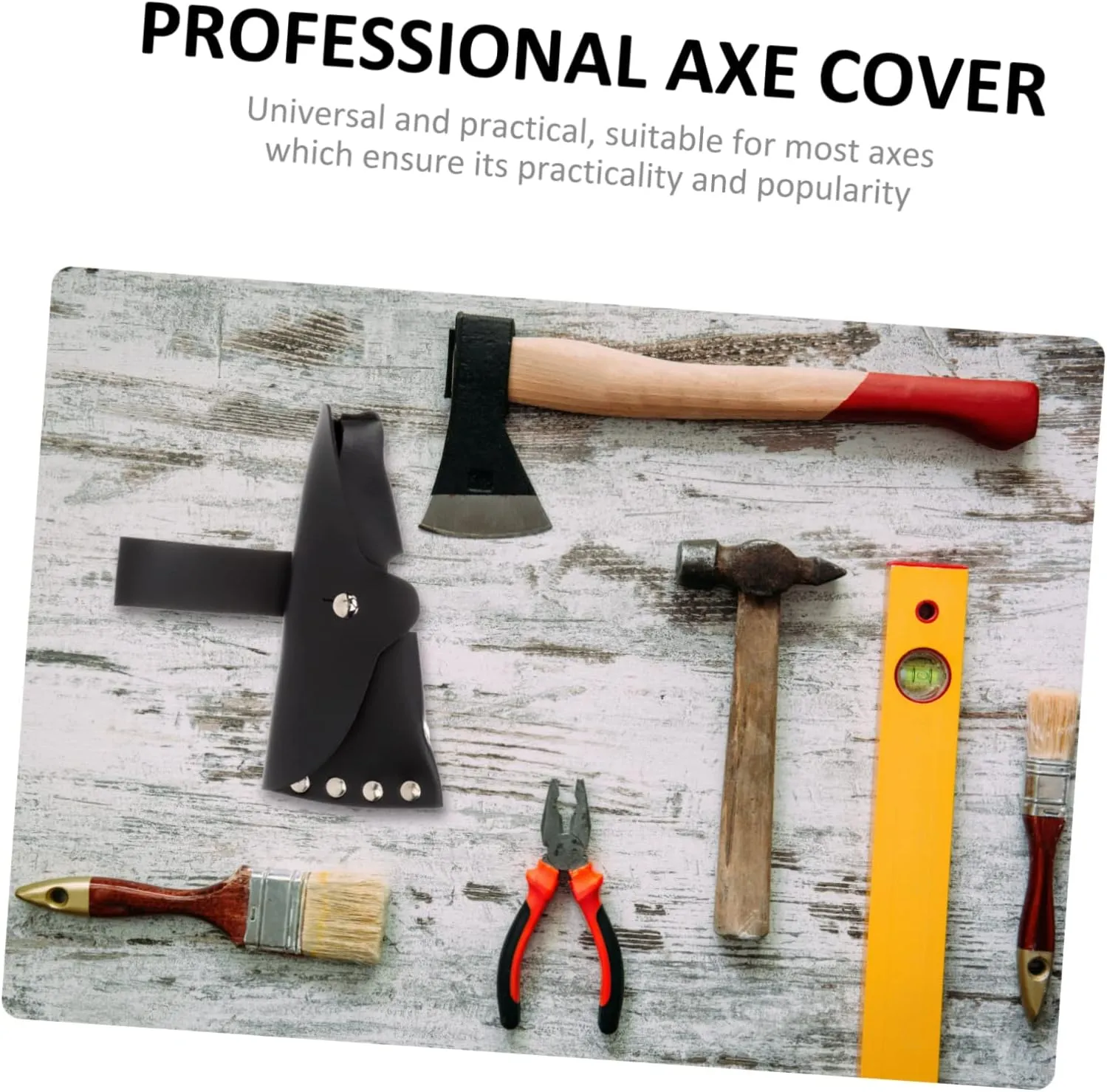 3pcs Portable Axe Cover Professional Protective Sleeve for Hatchet Case Enclosure for Camping Enthusiasts Safety and