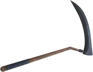 48" Foam Reaper Scythe Cosplay Costume Prop Pickaxe Xmas Gift Halloween