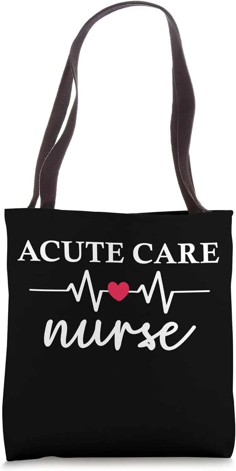 Acute Care Nurse Practitioner Acnp Nurse Health Care Tote Bag