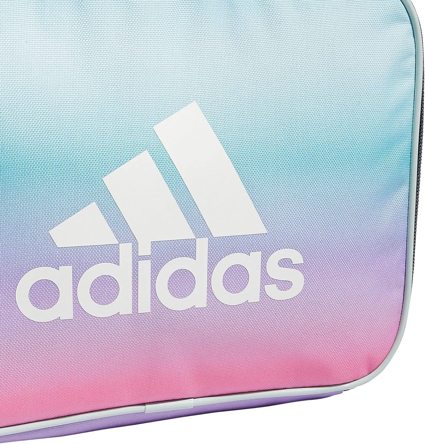 adidas Foundation Insulated Lunch Bag for Men and Women, Gradient Rose Tone Pink/White/Onix Grey, One Size