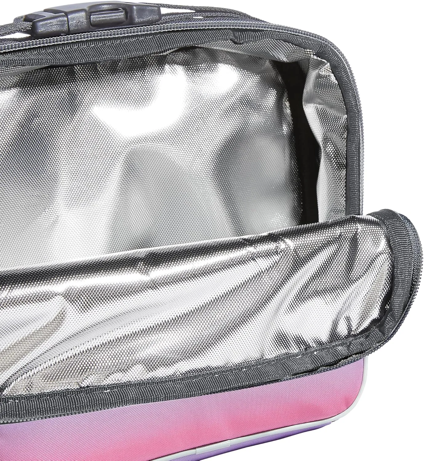 adidas Foundation Insulated Lunch Bag for Men and Women, Gradient Rose Tone Pink/White/Onix Grey, One Size