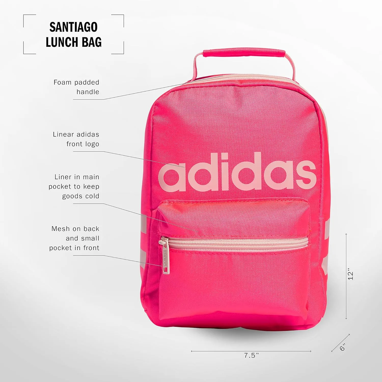 adidas Unisex-Adult Santiago 2 Insulated Lunch Bag