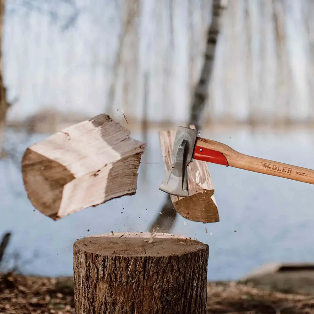 Adler Premium Black Forest Splitting Axe | 2000g Heavy-Duty Axe