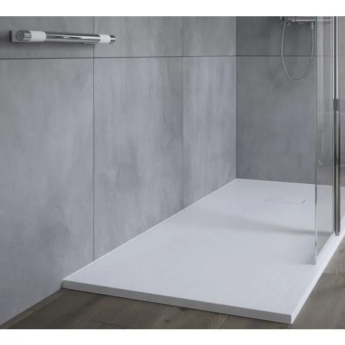 AKW Onyx Low Level Slate Effect Shower Tray 1800 x 800 x 26mm