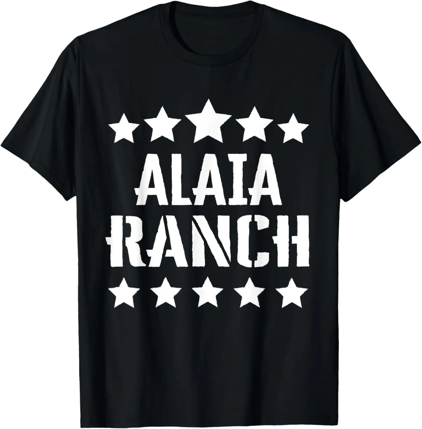 Alaia Ranch Family Reunion Squad First Last Name T-Shirt