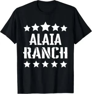 Alaia Ranch Family Reunion Squad First Last Name T-Shirt