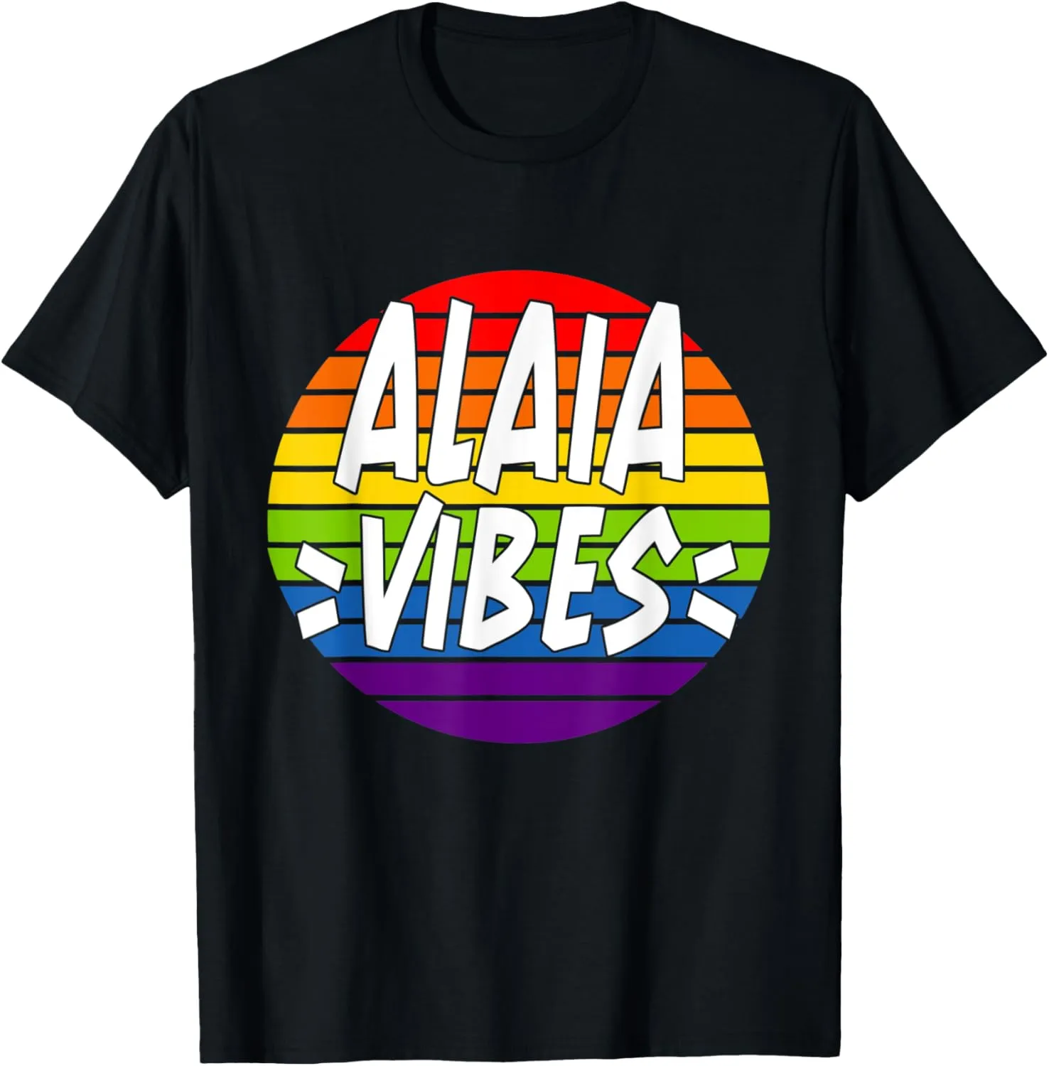 Alaia Vibes Matching Squad Family Reunion Last Name T-Shirt