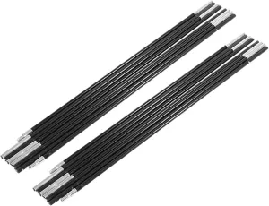 Aluminum Rod Tent Pole, 4.48M Fiberglass Camping Tent Pole Multifunction Lightweight Tent Pole Repair Kit for Camping Hiking Backpacking Tent