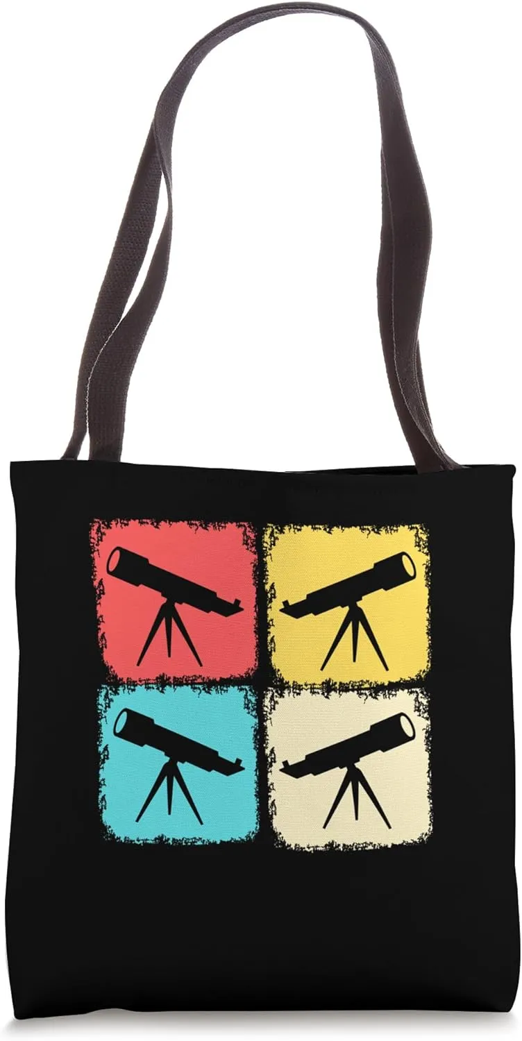 Astronomy Telescope Night Sky Space Observation Astrophysics Tote Bag
