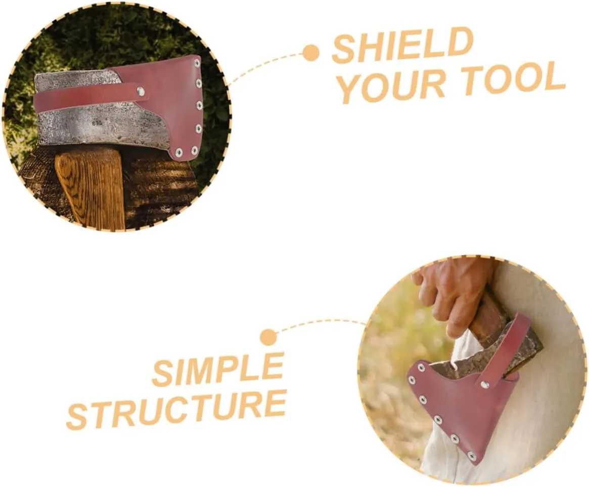 Ax Set Cover Hatchet Cover Protector Hatchet Accessory Tools Protective Cover Outdoor Supply Protective