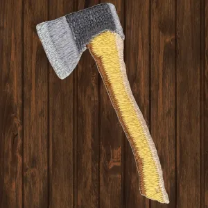 Axe Embroidered Patch — Iron On