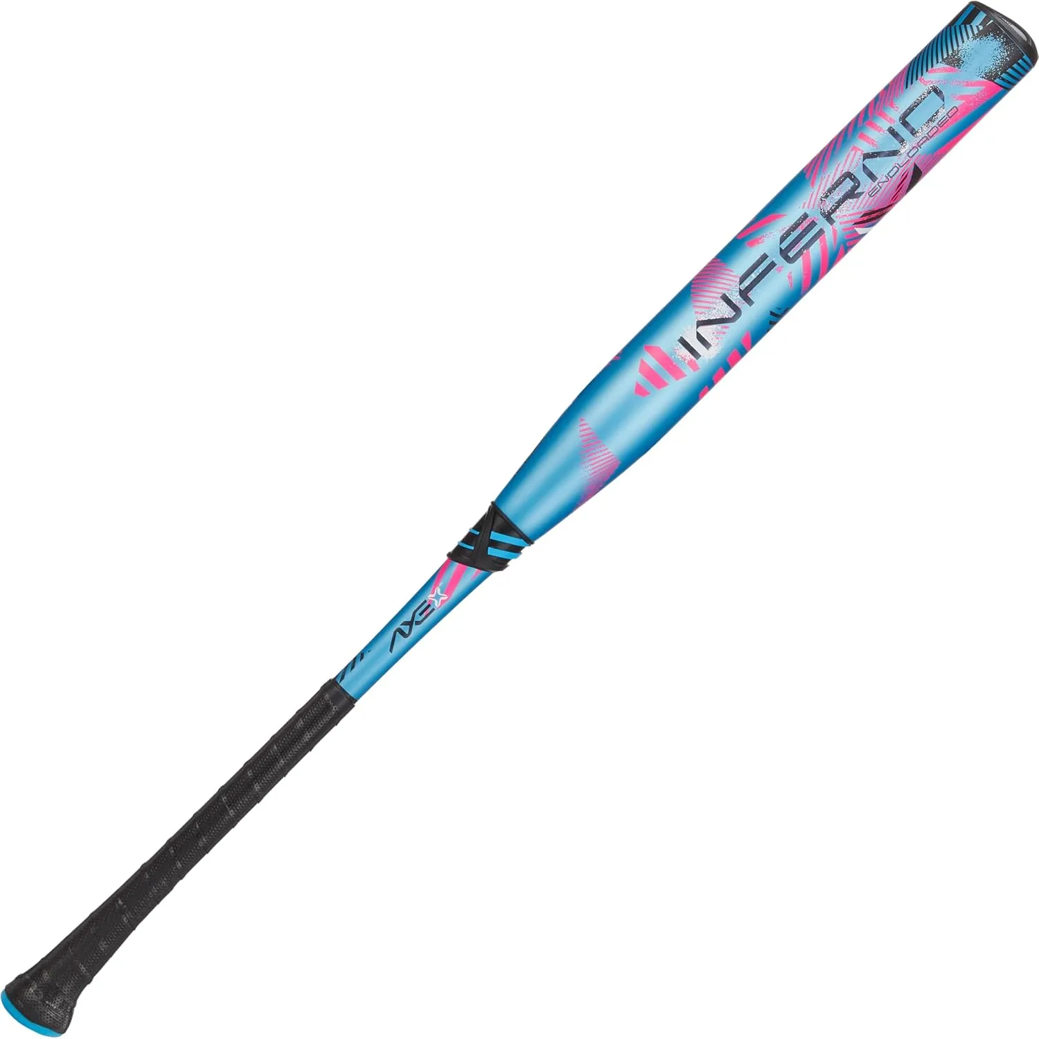 Axe | Inferno | 2-Piece Composite | USSSA Slowpitch Bat | Balanced/End Loaded/Max Loaded | 13"/12" Barrel
