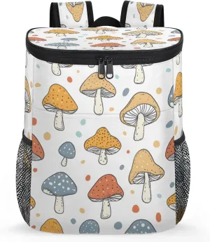 Backpack Cooler Lovely Mushroom Cooler Backpack Insulated Leak Proof Soft Cooler Bag for Men Women Lunch Backpack for Camping Picnic Hiking Beach Travel