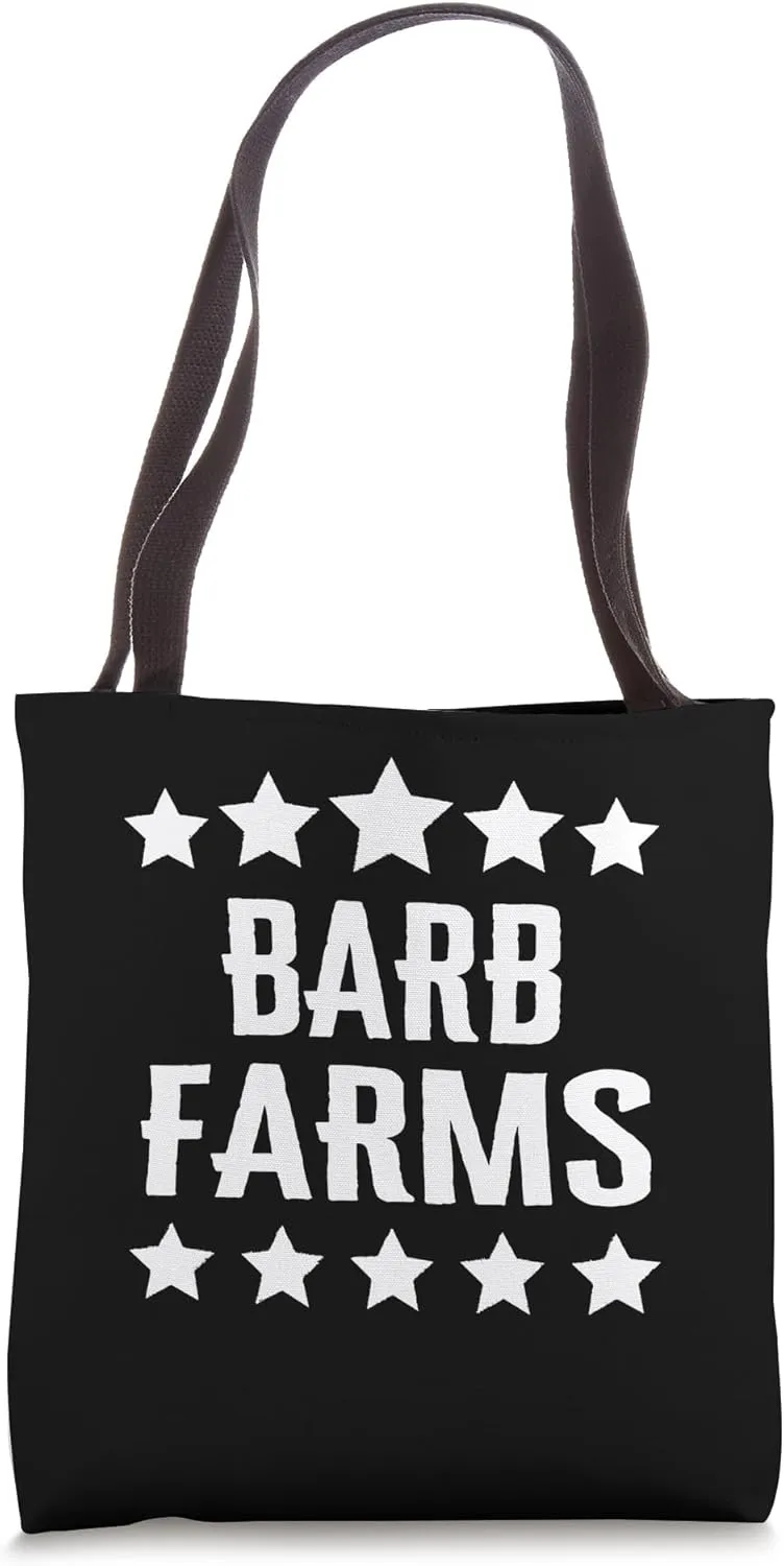 Barb Farms Family Reunion Squad First Last Name Tote Bag
