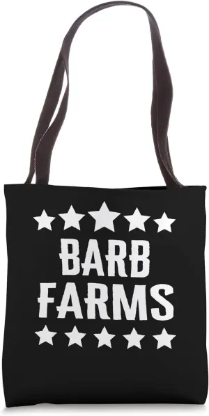 Barb Farms Family Reunion Squad First Last Name Tote Bag