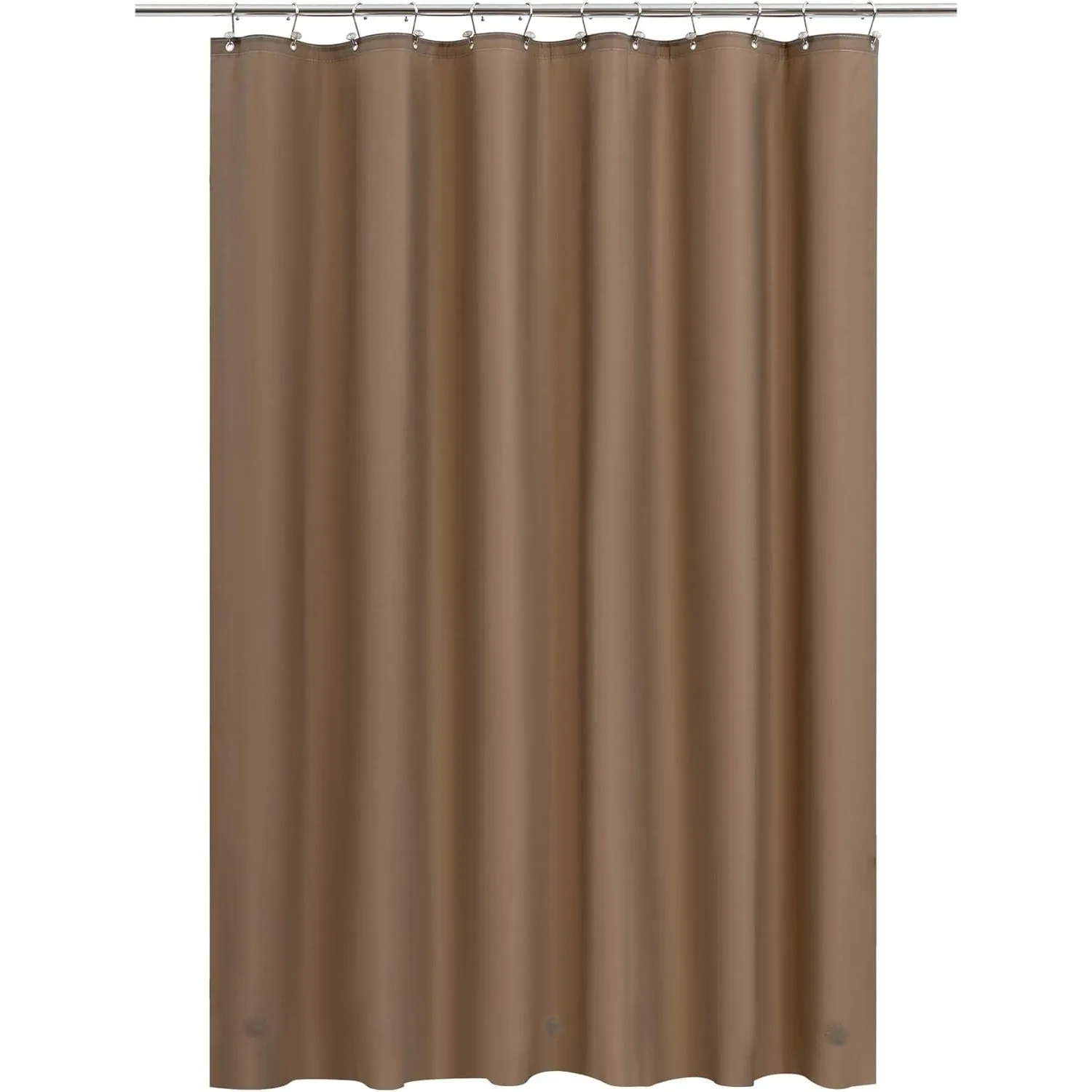 Barossa Design Plastic Shower Liner Clear - Premium PEVA Shower Curtain Liner with Rustproof Grommets and 3 Magnets, Waterproof Cute Lightweight Standard Size Shower Curtains for Bathroom - Clear