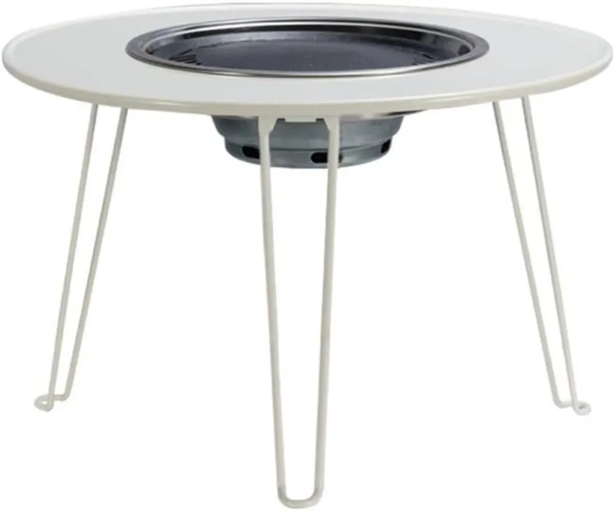 Bbq Grill Round Portable Barbecue Grill BBQ Outdoor Wild Foldable Stainless Steel Barbecue Rack