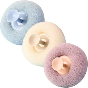 Beaupretty 3pcs Bath Accessories for Women Exfoliating Shower Soft Loofah Body Scrubbers Elegant for Deep Cleansing and Lathering with Any Soap
