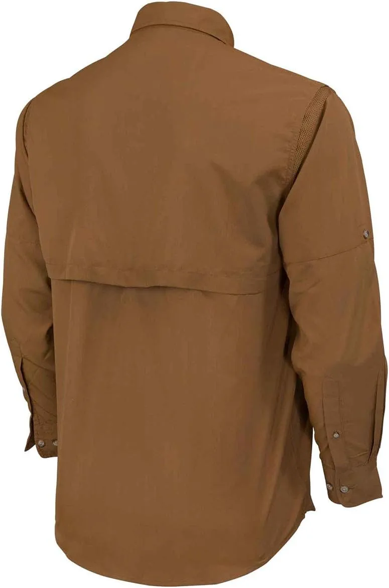 Beretta Men's Hunting Lightweight Roll-up Sleeve Button Down Tm Tech Shirt