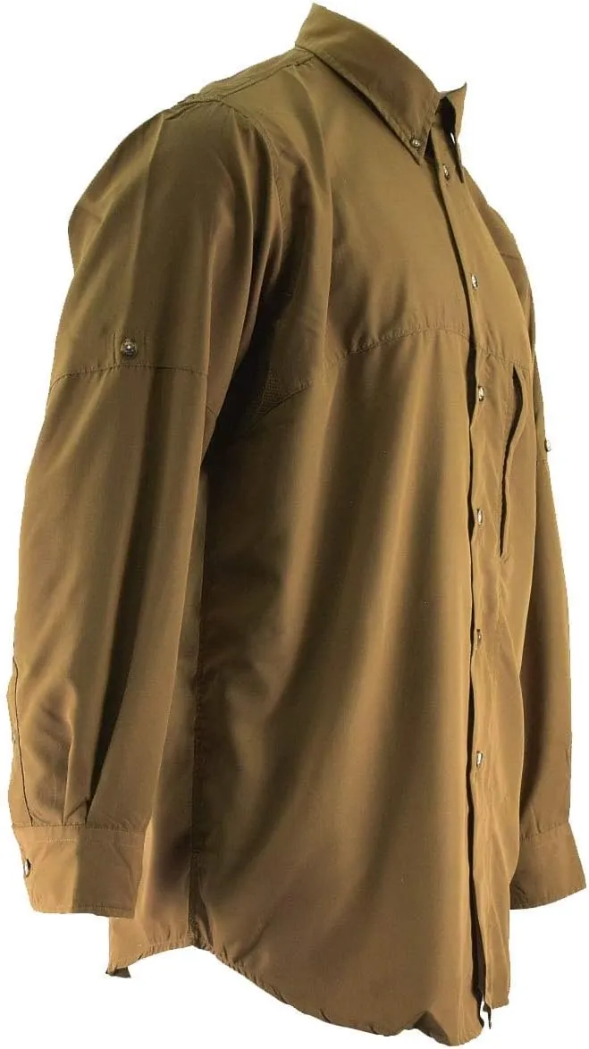 Beretta Men's Hunting Lightweight Roll-up Sleeve Button Down Tm Tech Shirt