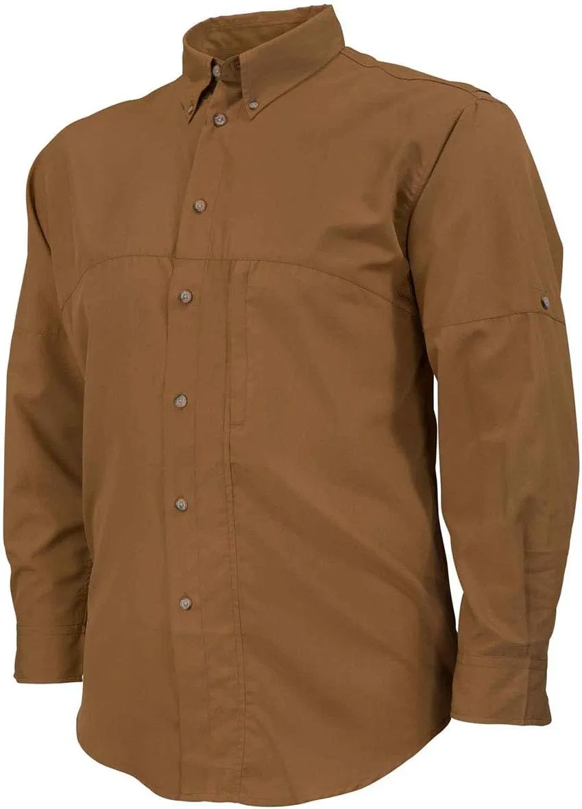 Beretta Men's Hunting Lightweight Roll-up Sleeve Button Down Tm Tech Shirt