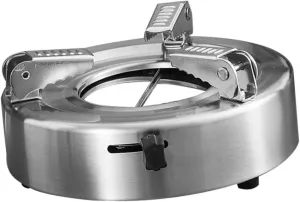 BESPORTBLE Mini Portable Stainless Steel Alcohol Stove Reusable Outdoor Cooking Gear