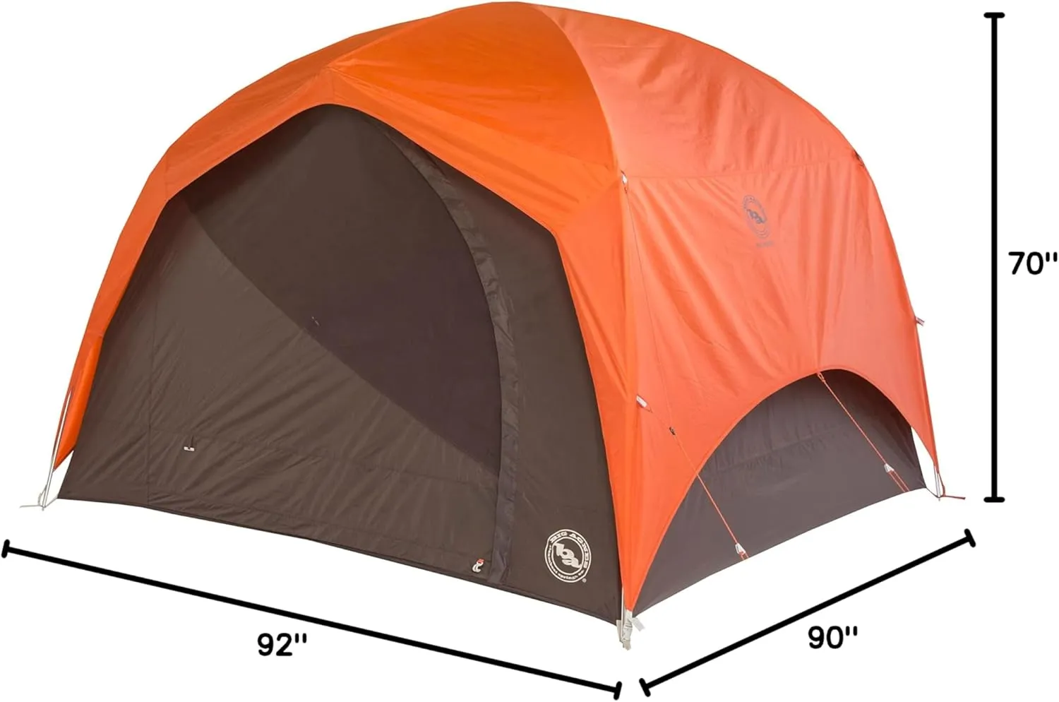 Big Agnes Big House - Base and Car Camping Tent, 3 Season Waterproof Gear, Easy Set Up for Groups