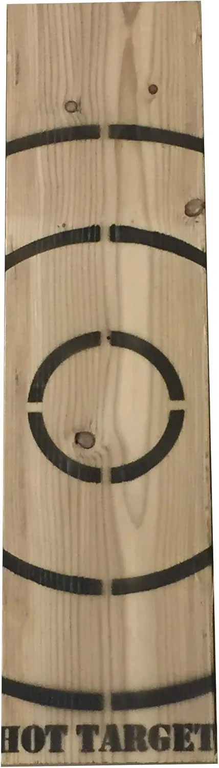 BIGSHOT Wooden Axe-Knife Throwing Target Replacement Section (Replacement Section Only)
