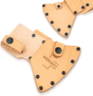 BÖKER Plus® Appalachian Axe Sheath - Thick Leather for Appalachian Axe - Robust Leather Sheath Made from Cowhide - with Belt Loop - Professional Sheath Riveted