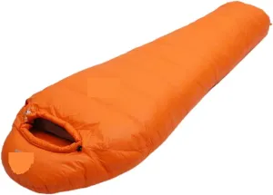 Black Snow Adult Mummy Style Sleeping Bag - Very Warm Down Filled Travel Sleeping Bag for 4 Seasons Camping