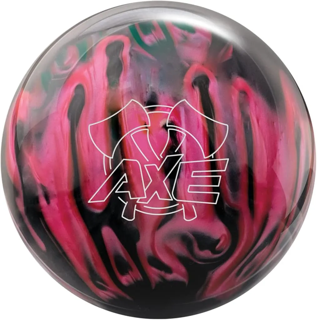 Bowlerstore Products Hammer Axe PRE-DRILLED Bowling Ball - Pink/Smoke 16lbs