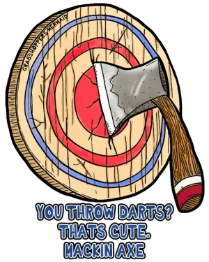 Bullseye Axe