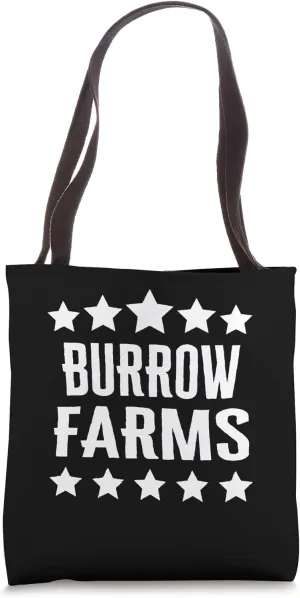 Burrow Farms Family Reunion Squad First Last Name Tote Bag