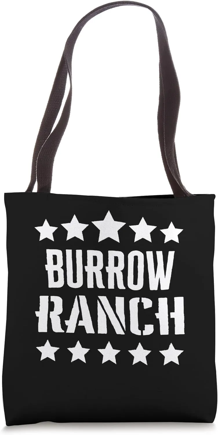 Burrow Ranch Family Reunion Squad First Last Name Tote Bag