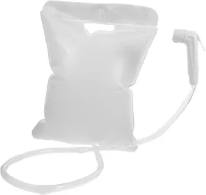 Camping Shower Kit Portable Outdoor Shower Bag Plastic Water Tube for Hiking Lightweight Versatile