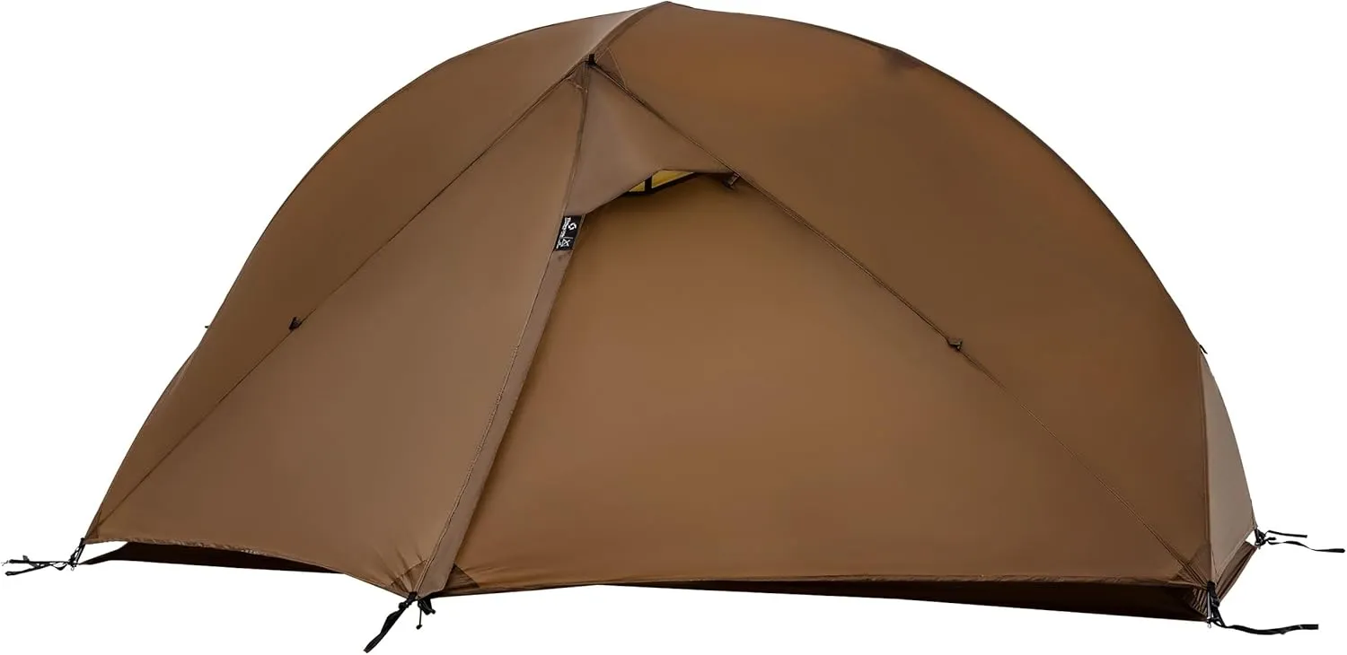 Camping Tent, 1 Person Lightweight Tent for Backpacking, Ultralight Easy Setup Waterproof Camping Tent, for Outdoor Trekking Mountaineering